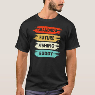 T-shirt Le futur copain de pêche de Grand-père