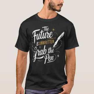 T-shirt Le futur est une citation de motivation non écrite