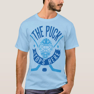 T-shirt Le galet arrête ici le tee - shirt de gardien de