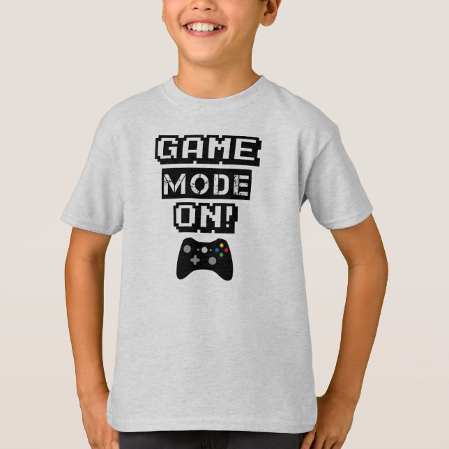 T-shirt Le gamer drôle de mode de jeu badine la chemise (Devant)