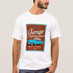 T-shirt Le Garage bleu 57 classique