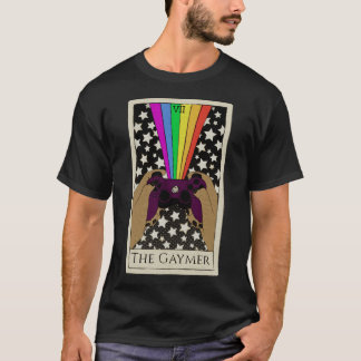 T-shirt Le garçon gaymer tarot