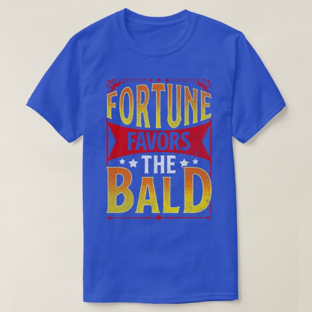 T-shirt Le gars du chauve-souris Baldité Drôle Favoriser l (Design devant)