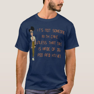 T-shirt Le gâteau de Chien Foule et couteaux IT