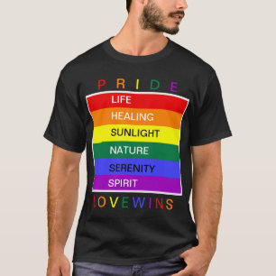 T-shirt Le Gay pride LGBT Rainbow Love gagne sur mesure