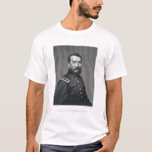 T-shirt Le Général Philip Sheridan, gravé d'un photogra