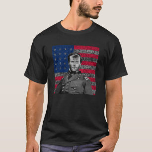 T-shirt Le Général Sherman et le drapeau américain