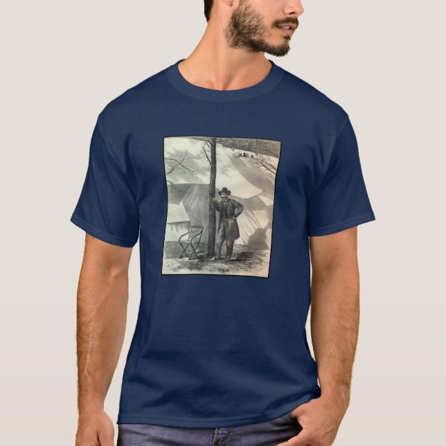 T-shirt Le Général Ulysse S. Grant (Devant)