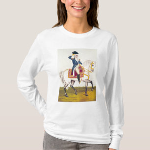 T-shirt Le Général Washington sur un chargeur blanc,
