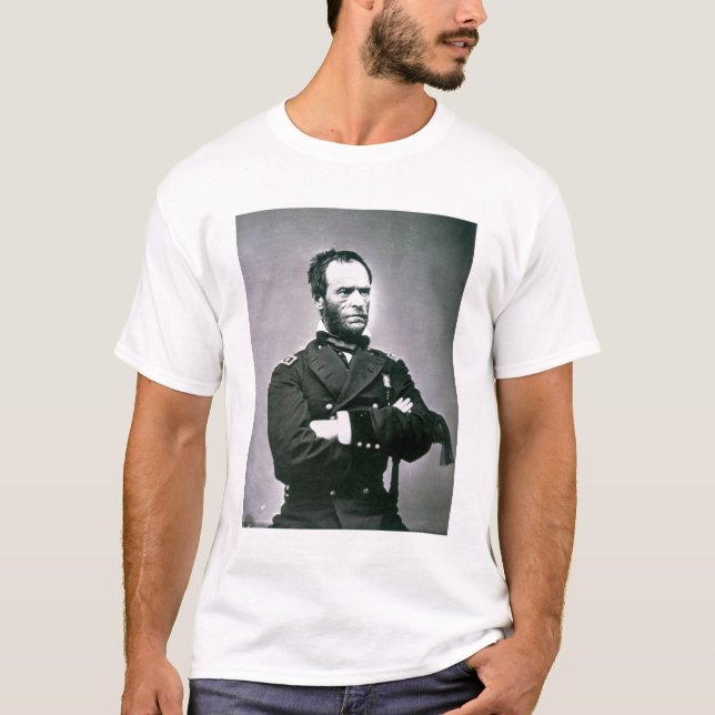 T-shirt Le Général William T. Sherman (1820-91) (photo de (Devant)