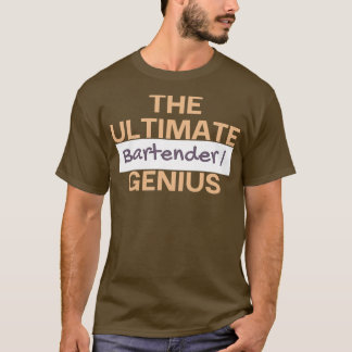 T-shirt Le génie ultime du barman
