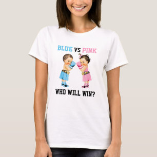 T-shirt Le genre de fille de garçon de bébés de boxe