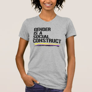 T-shirt Le genre est un construit social