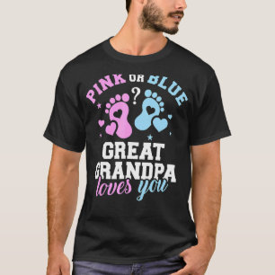 T-shirt Le genre révèle grand grand-père