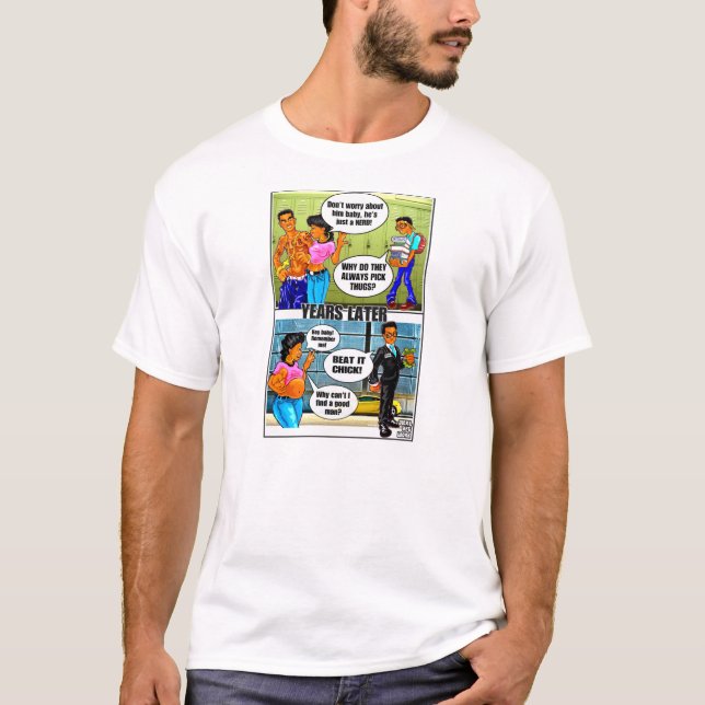 T-shirt Le gentil type (Devant)
