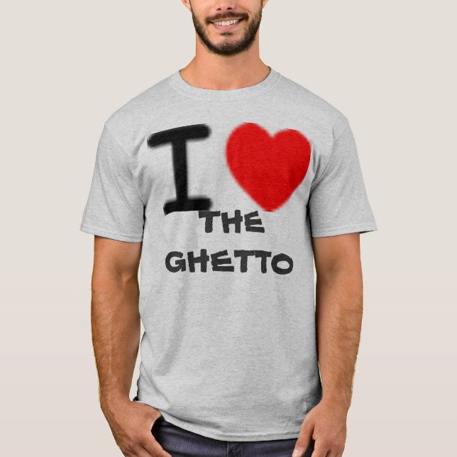 T-SHIRT LE GHETTO (Devant)