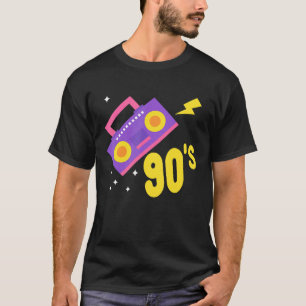 T-shirt Le ghetto Blaster Retour à 90's Party Hip Hip Rap 