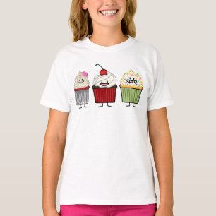 T-shirt Le glaçage de famille de petit gâteau arrose le