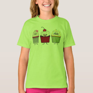 T-shirt Le glaçage de famille de petit gâteau arrose le