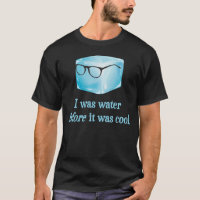 Le glaçon de hippie était l'eau avant qu'il ait