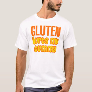 T-shirt Le gluten blesse mon ventre