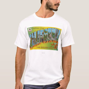 T-shirt Le Golden State - grandes scènes de lettre