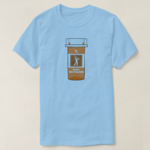 T-shirt Le golf est ma drogue