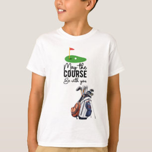T-shirt Le golf peut être avec vous