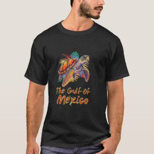 T-shirt Le golfe du Mexique EDM Musique Rave Danse Tortue 