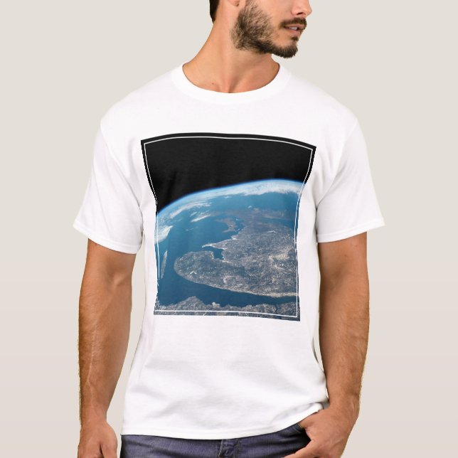 T-shirt Le Golfe Du Saint-Laurent Et Le Canada. (Devant)