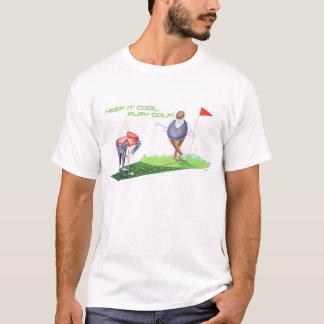 T-shirt Le golfeur fou