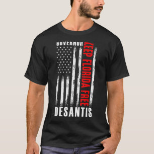 T-shirt Le gouverneur de Desantis garde l'élection libre d