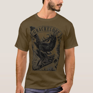 T-shirt Le Grackelope noir et blanc
