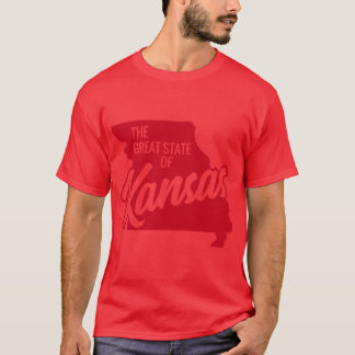 T-shirt Le Grand État du Kansas 1
