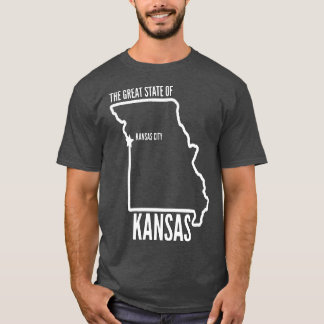 T-shirt Le Grand Etat du Kansas 4