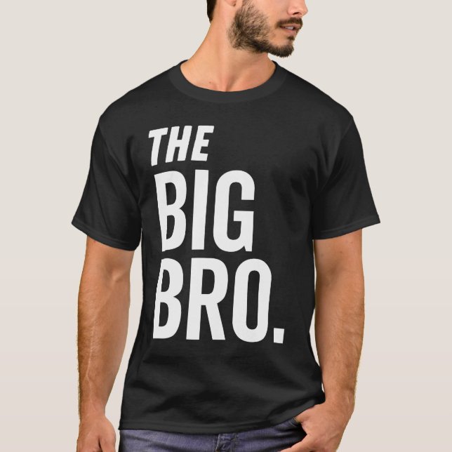 T-shirt Le Grand Frère Frère Famille de frères frère Baby  (Devant)