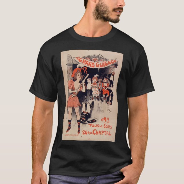 T-shirt Le Grand Guignol Tous Les Soirs (Devant)