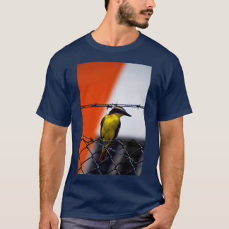 T-shirt Le Grand Kiskadee Est Un Oiseau Très Frappant