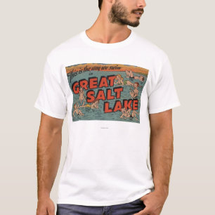 T-shirt Le Grand Lac Salé, manière d'UtahThe nous SwimUtah