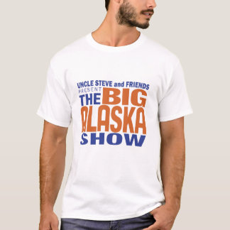 T-shirt Le grand logo d'exposition de l'Alaska