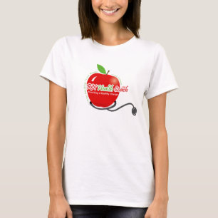 T-shirt Le grand logo rouge de la femme