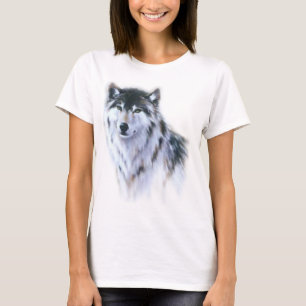 T-shirt Le grand loup féroce dans toute la gloire