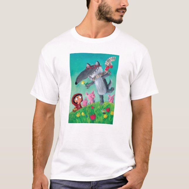 T-shirt Le grand mauvais loup (Devant)