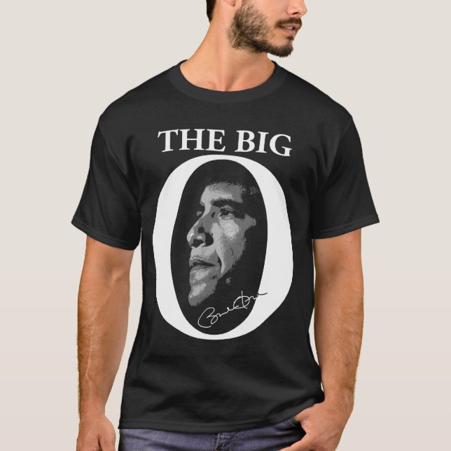 T-shirt Le grand O - Barack Obama (Devant)