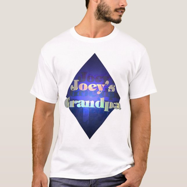 T-shirt Le grand-papa de Joey (avant de la chemise) (Devant)