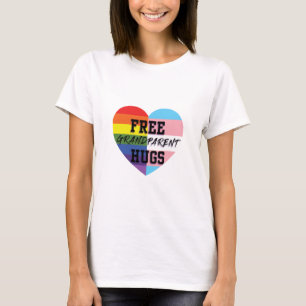 T-shirt Le grand-parent libre étreint des marchandises de