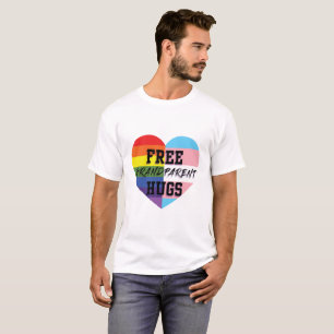 T-shirt Le grand-parent libre étreint des marchandises de