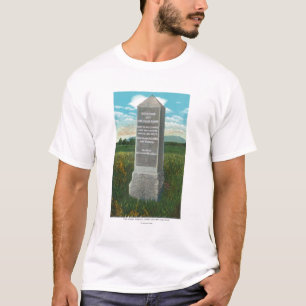 T-shirt Le grand ravin du champ de bataille de Saratoga