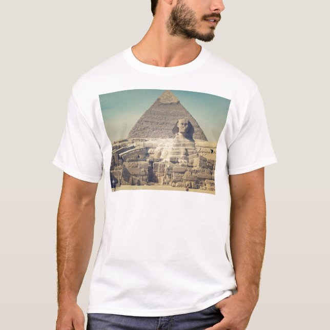 T-shirt Le grand sphinx de Gizeh (Devant)