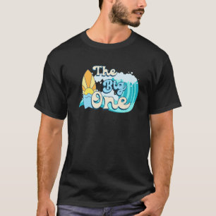 T-shirt Le grand Surf de plage de 1er anniversaire Matchin